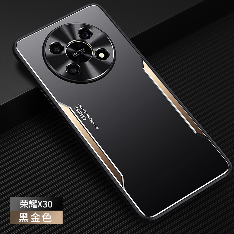 荣耀x30手机壳荣耀x30新款金属外壳honor防摔男华为x30全包套软边外壳硬壳镜头保护套i简约时尚磨砂适用于
