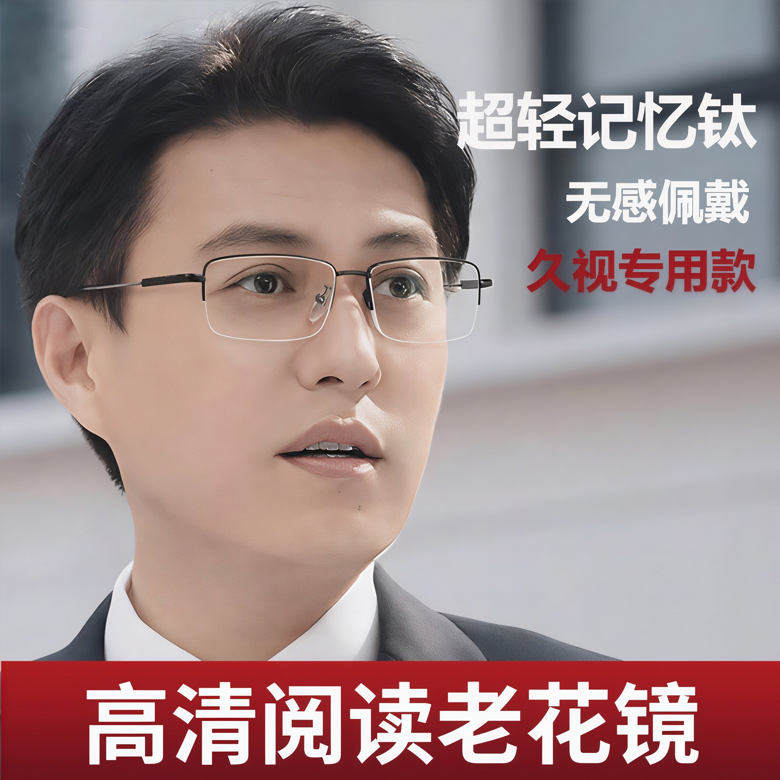 男士老花镜高档正品老花眼镜
