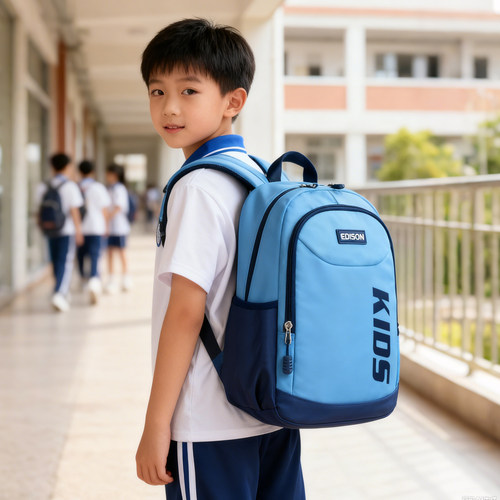 爱迪生小学生书包春游秋游背包