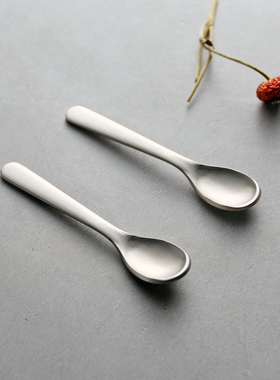 【这么小的勺子】304迷你小勺盐勺药粉勺咖啡勺调料味精勺耐腐蚀
