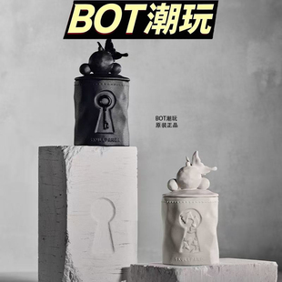 POPMART泡泡玛特SKULLPANDA围困计主题空间展香氛蜡烛潮流摆件