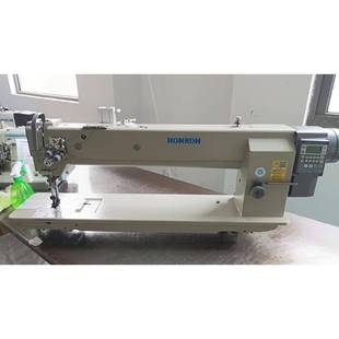 杭啸4420双针长臂63长操作距离厚料平缝机厂家直销