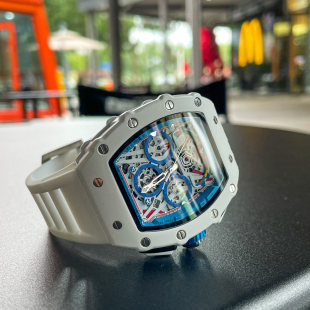 强森理查德高级感手表男虫洞概念男士酒桶型男款高端正品运动男表