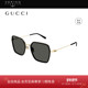 时尚 开云眼镜 古驰GUCCI男女同款 大框方框防晒太阳镜墨镜GG1850SA