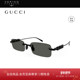开云眼镜古驰GUCCI男女同款 方框窄框小框防晒太阳镜墨镜GG1808S