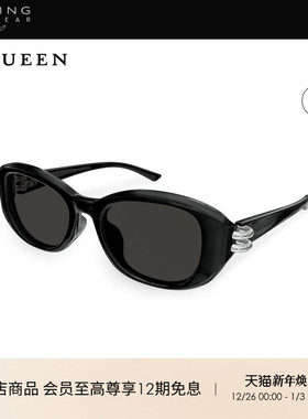 开云眼镜 McQueen男女同款猫眼潮流个性防晒太阳镜墨镜AM0470SA