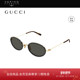 开云眼镜 古驰GUCCI男女同款 金属圆形小框防晒太阳镜墨镜GG1980S
