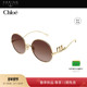 2026新款 开云眼镜蔻依Chloé金属圆形大框太阳镜墨镜CH0372S