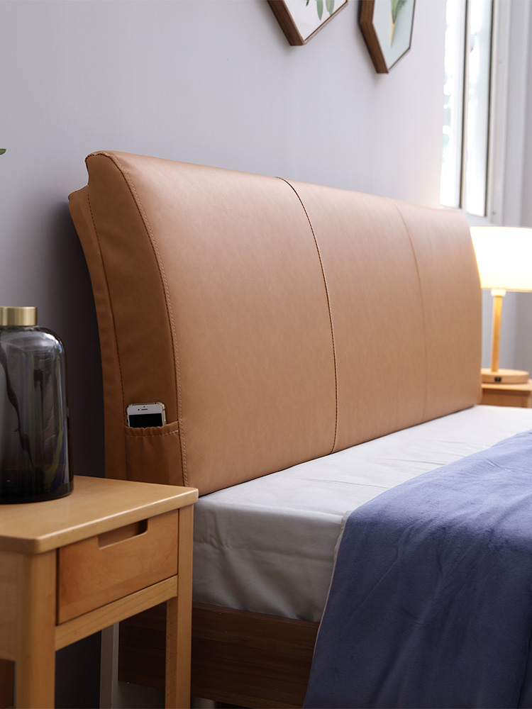 斯堪的纳维亚榻榻米床垫软袋风格日式大靠背双固定带可拆卸和可清