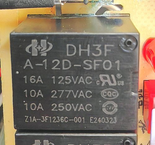 DH3F-A-12D-SF01 12VDC 全新通用款继电器DH3F-1A-12D-SS 4脚