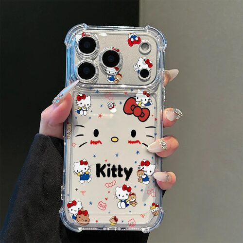 脸红Kitty适用于三星GalaxyS26Ultra手机壳S25+可爱S24FE卡通S23保护套Note20/10/9网红S22/S21/S20女s10新款