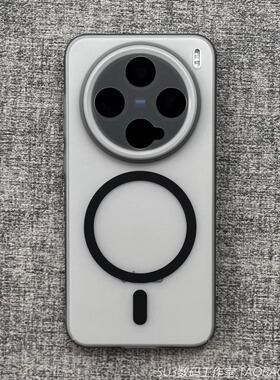 超薄硬壳适用红米Note14/15Pro手机壳红米k90promax磁吸Turbo4/5Max磨砂K80套k70/k60pro透黑色K60至尊版男女