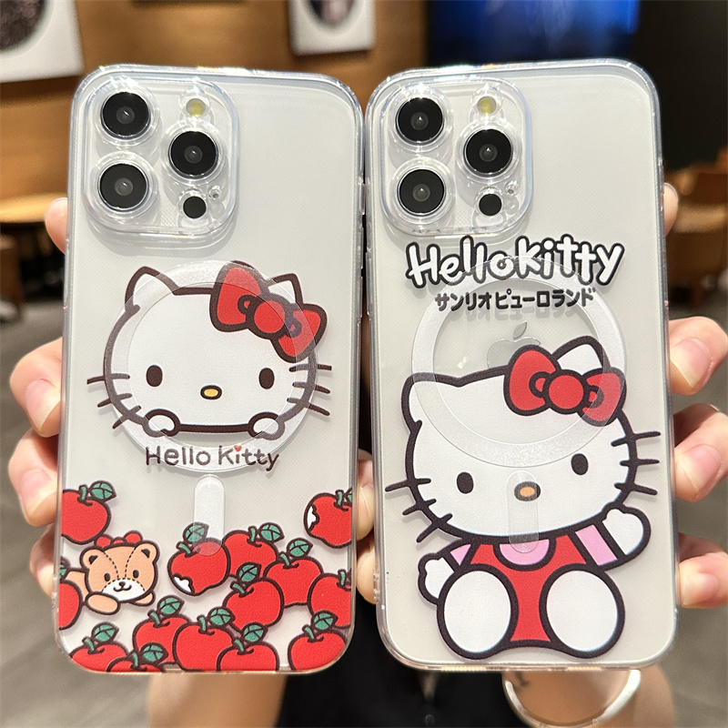 磁吸MagSafe适用华为mate70pro手机壳p60/p70可爱mate60/50/40Pro卡通p50e/p40pro+新款p30/p20透明mate50女