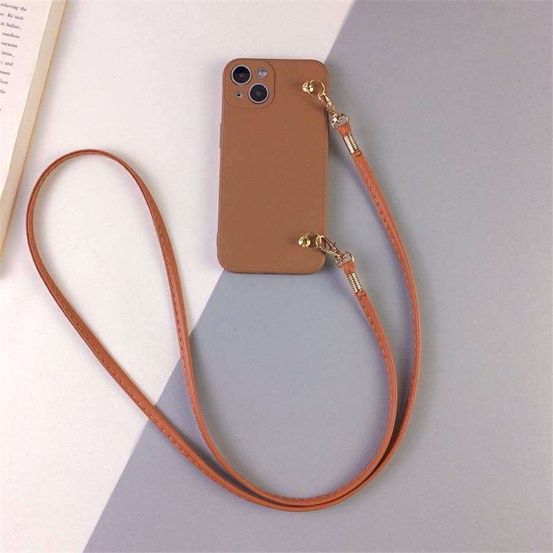 皮质斜挎挂绳9x荣耀x50/x40壳v30