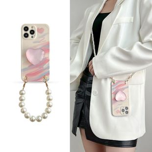 3支架真我12 10pro 适用realme真我GT5 时尚 2T手机壳真我GTneo5 斜挎GT2挂绳neo3手链GT3高级感女新款 gt3