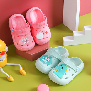 宝宝凉鞋 1一2岁婴幼儿学步鞋 防撞包头防滑超萌卡通软底外穿室内