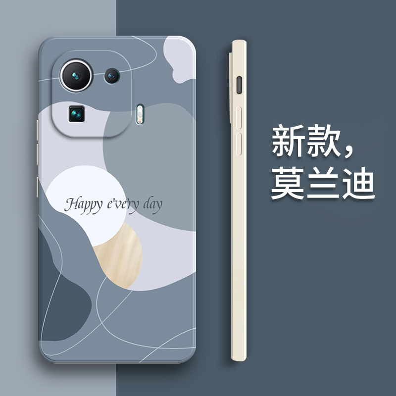 莫兰迪软适用小米11pro手机壳MI11pro硅胶5G保护套XIAOMI十一全包防摔por男女pr0软米11p新款曲屏曲面屏外壳