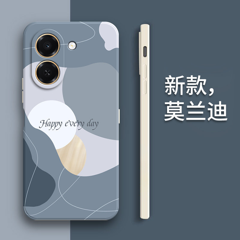 适用华为荣耀X7E手机壳国外版国际HonorX7e莫兰迪潮软胶4G全包honor防摔保护套男女h0n0rx7e新款外壳海外板