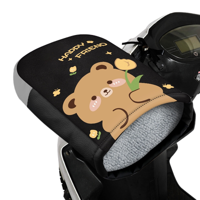 电动电瓶摩托车把套手把套冬手套