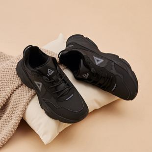 匹克棉鞋女冬季加绒保暖运动鞋百搭厚底老爹鞋耐磨休闲鞋潮流女鞋