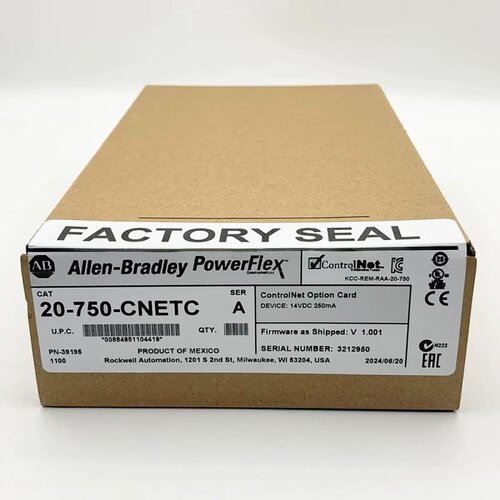 20-750-CNETC变频器面板罗克韦尔Allen-BradleyAB全新20750CNETC