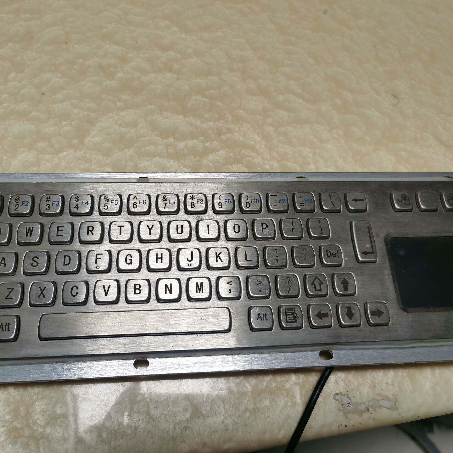 售前询价议价旭子金属pc键盘型号是spc330am PS2接