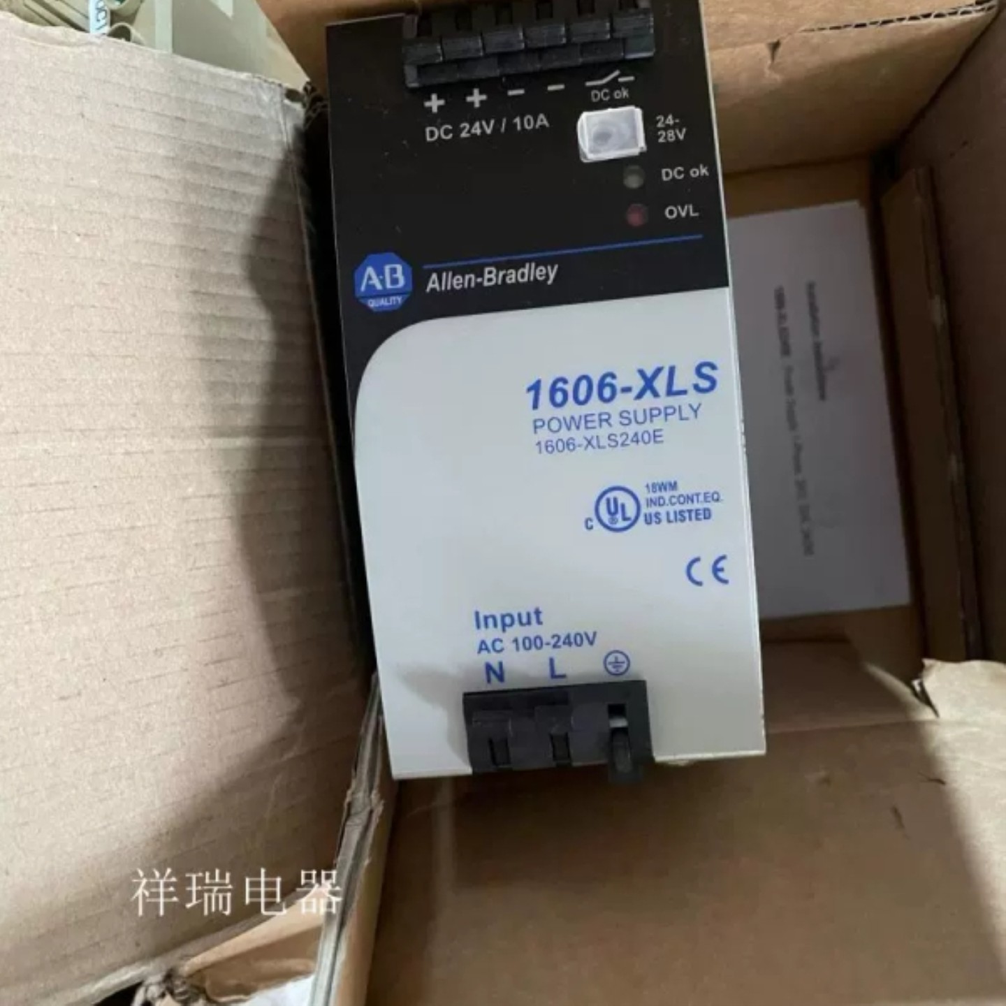 售前询价Allen-Bradley罗克韦尔AB电源1606-XLS240E DC24V10A AC