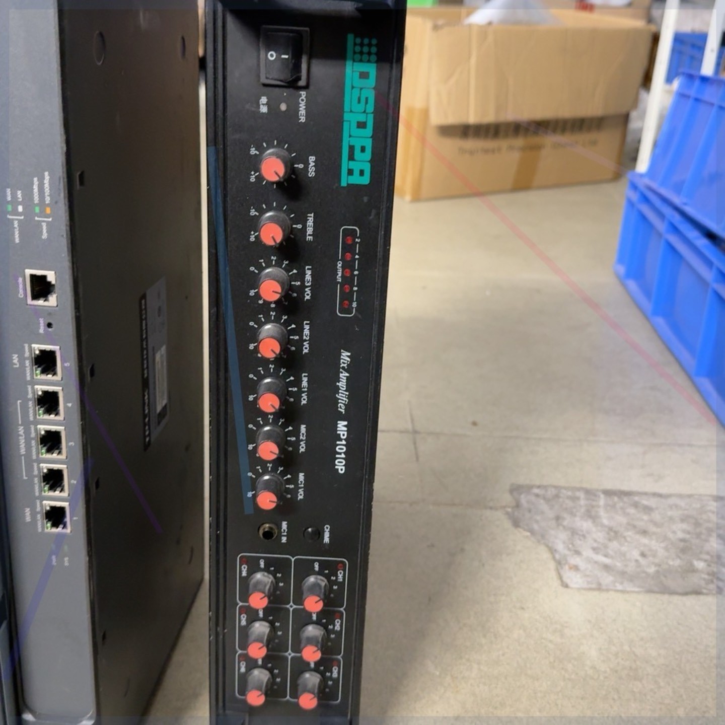 售前询价DSPPA迪士普 MP1010P带六分区定压功放 现货发出