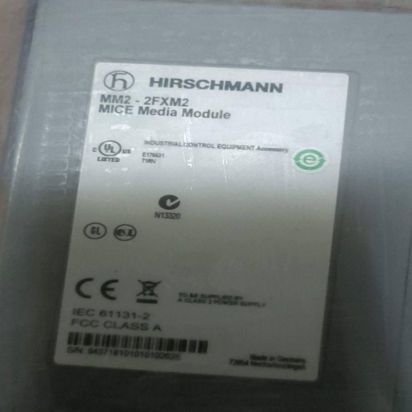 售前询价赫斯曼交换机 MM2-2FXM2 议价