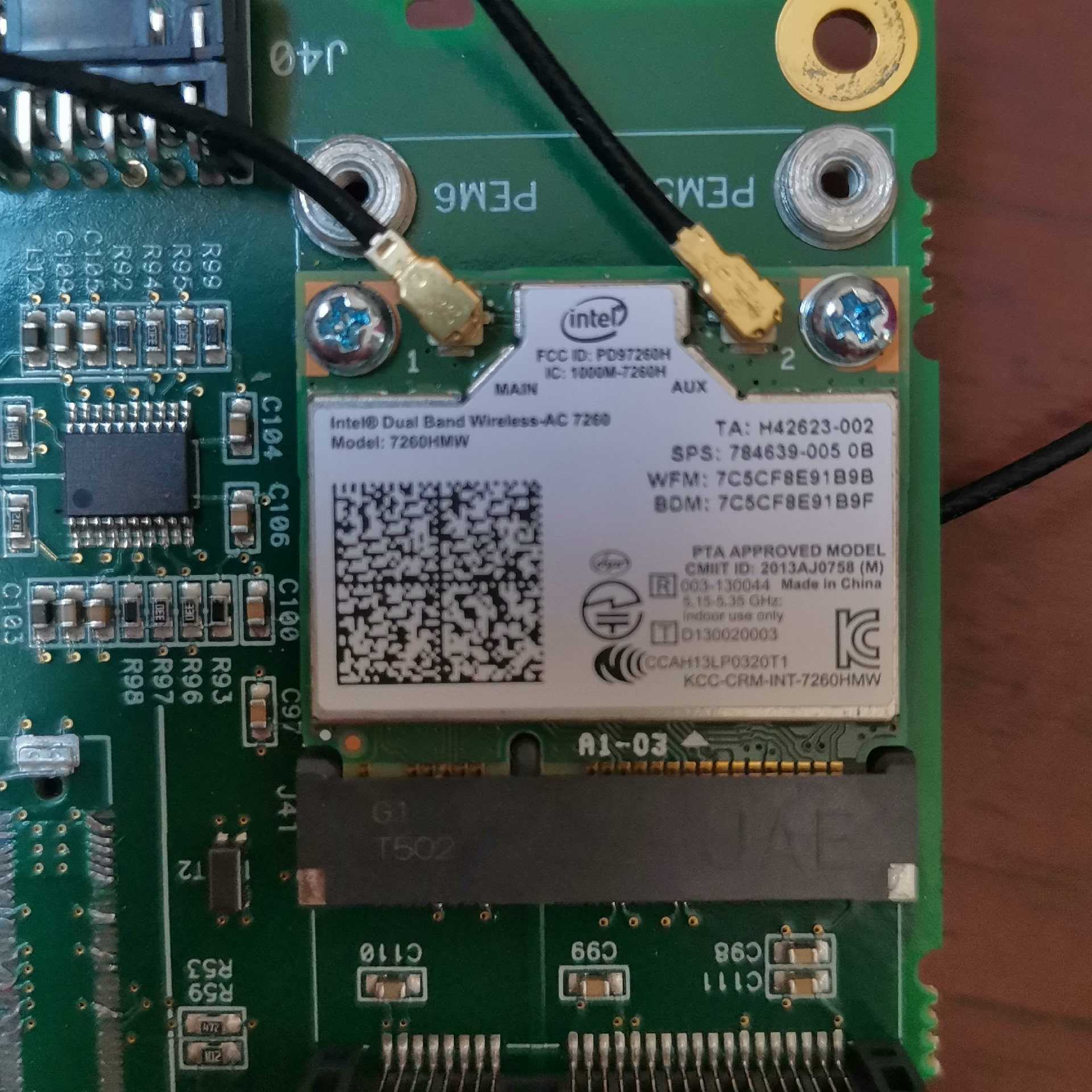 售前询价INTELIntel 7260HMW AC WIFI无线网卡-议价