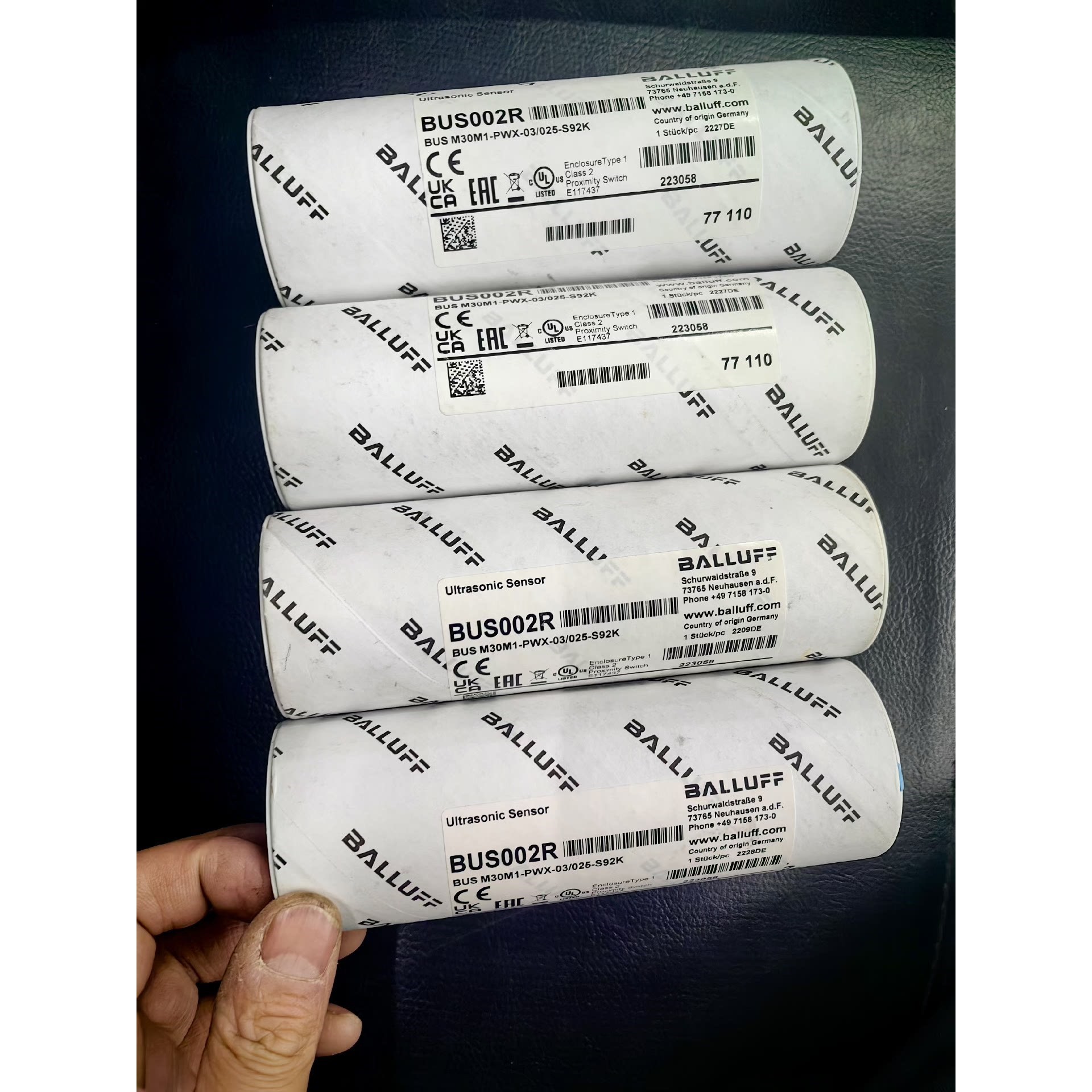 售前询价巴鲁夫超音波感测器BUS002RBUS M30M1-PWX