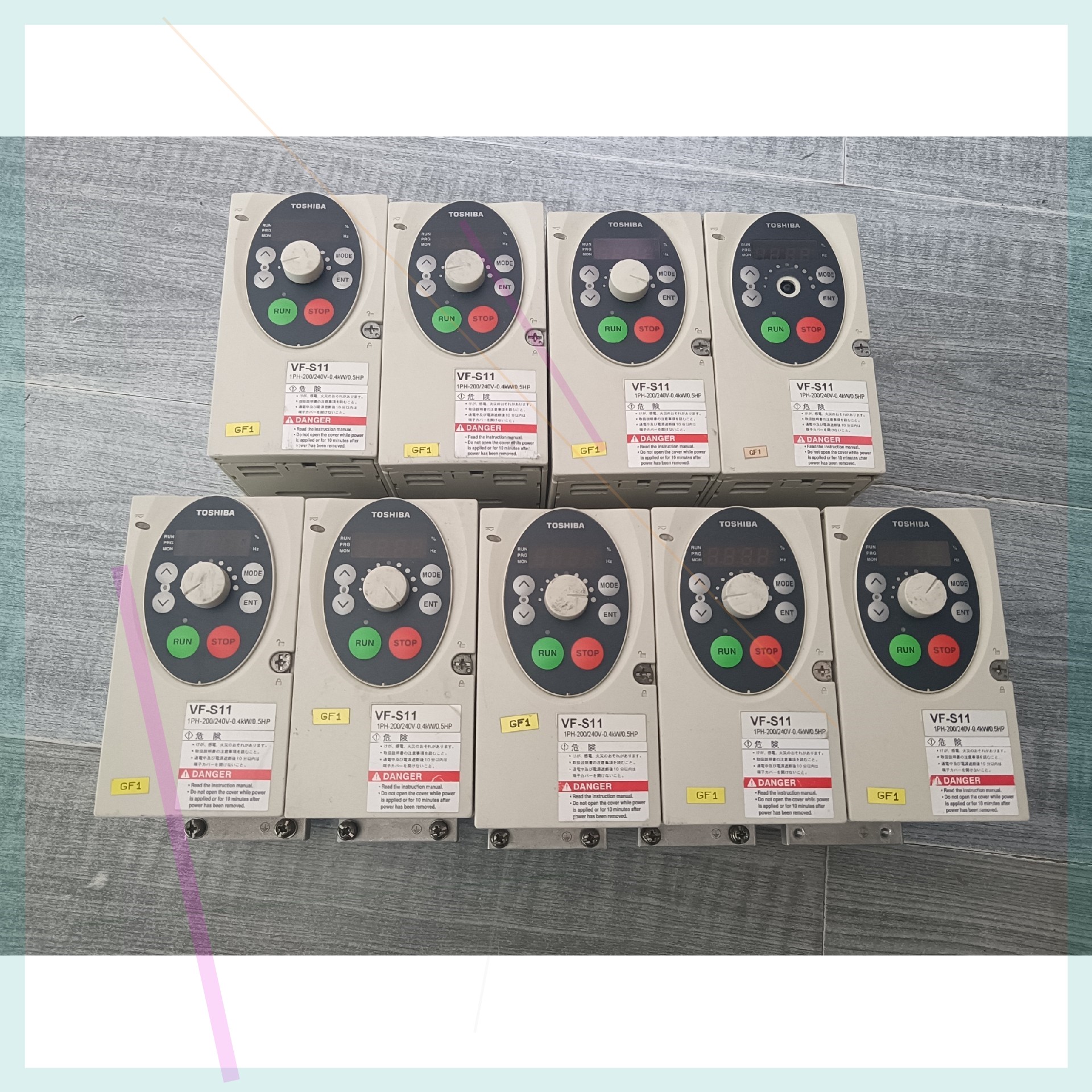 售前询价拆机东芝变频器 VFS11S-2004PL-WPR5