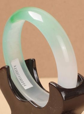 正品玉手镯女玉手镯真玉玉石手镯特价包邮送妈妈