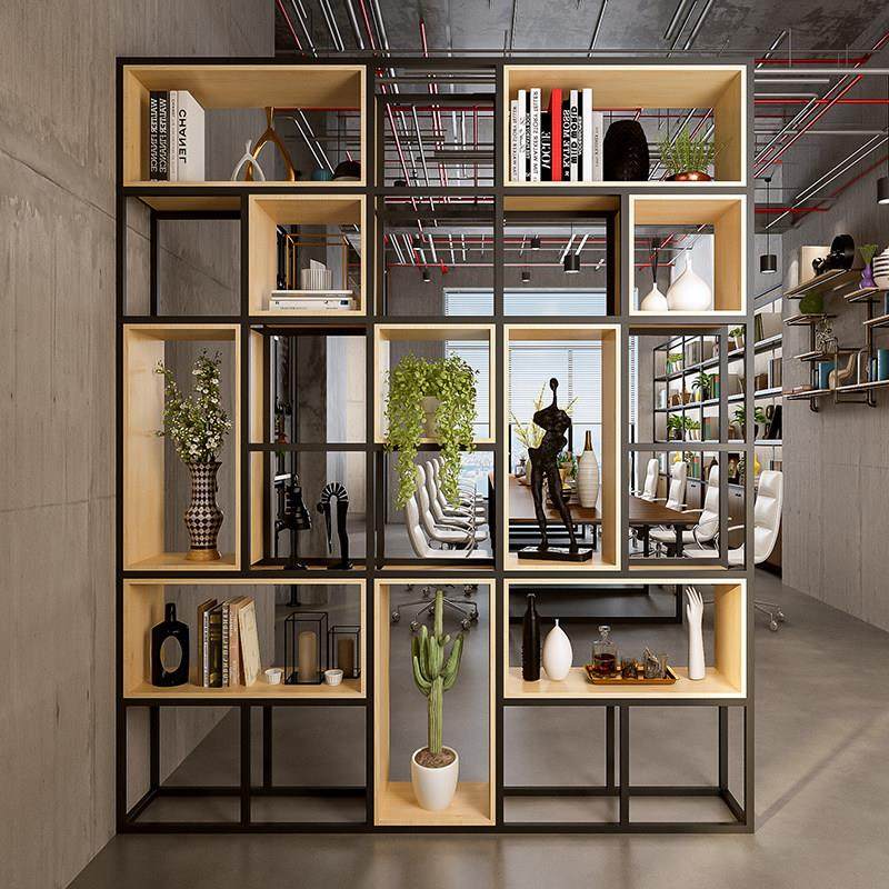 铁艺置物架隔断多层置物架书架陈列架办公隔断博古架客厅创意隔断,住宅家具,搁板/置物架/家用陈列架,淘宝优惠券,粉丝福利购,淘宝优惠卷