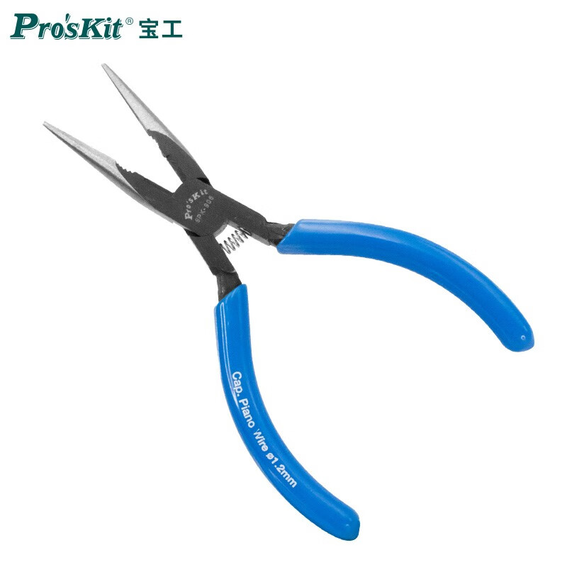 宝工8PK-906-C克钢尖嘴钳电工专用钢丝钳子家用多功能工业级钳子