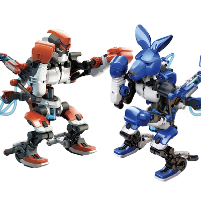 宝工拳击宝贝父子对战玩具机器人