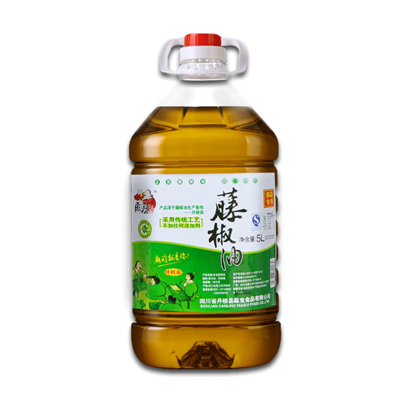 藤椒油5L商用桶装麻鬼特麻麻油
