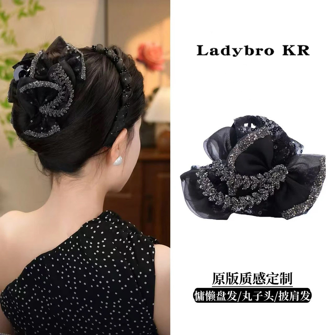 【东方之珠】高级感AB面轻奢百搭显气质鲨鱼抓夹新款简约百搭发饰