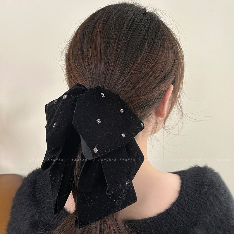 非今非故【星河】法式蝴蝶结抓夹