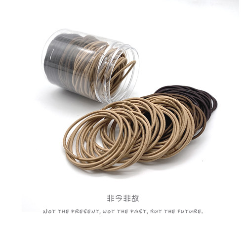 100根基础发绳扎头发头绳绑头发