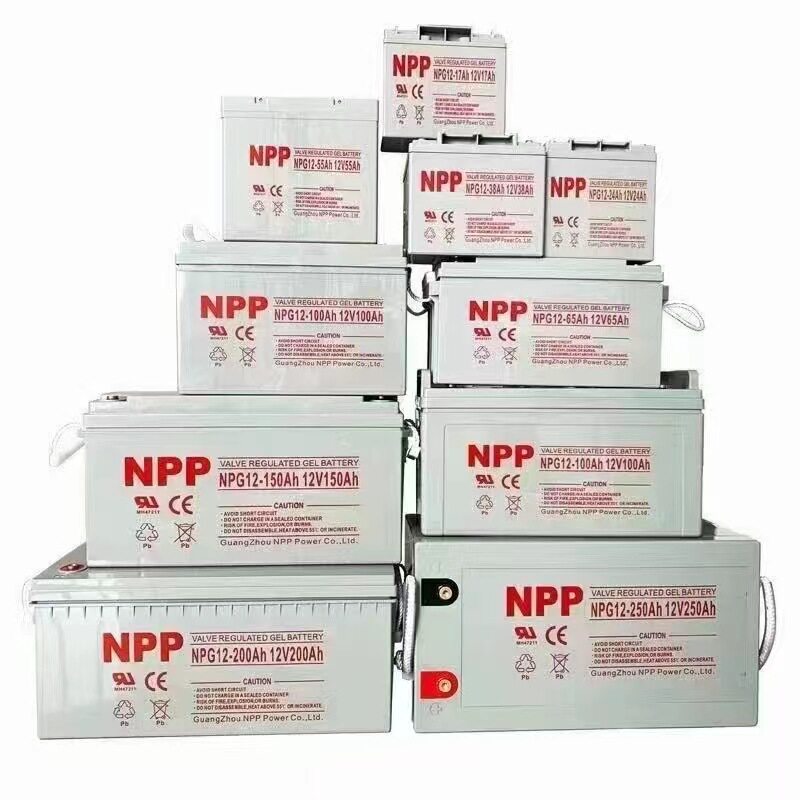 NPP耐普胶体蓄电池12V100Ah65Ah38Ah24Ah120Ah150Ah200Ah长寿命