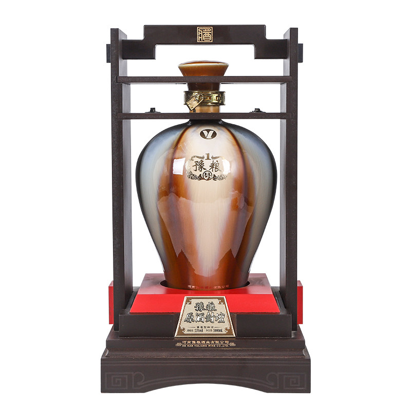 豫粮一号珍珠坛53度酱香型白酒窖藏坤沙纯粮食白酒10斤装收藏送礼