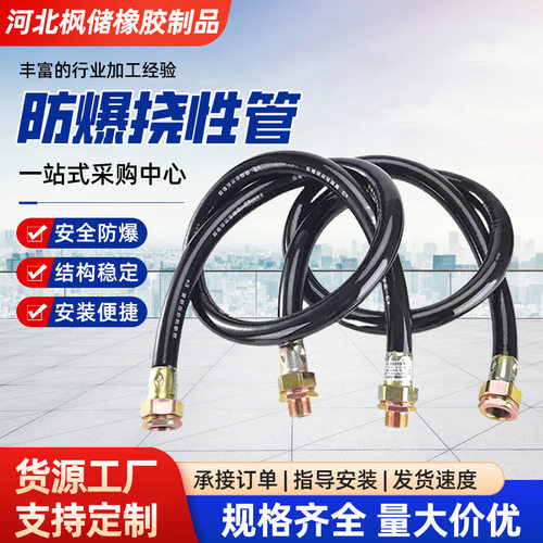 防爆挠性管BNG防爆挠性连接管4/6分DN20绕线软管防爆扰性接线管