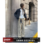 美式 复古卡其色直筒工装 裤 CountryMoment 男女Cleanfit百搭休闲裤