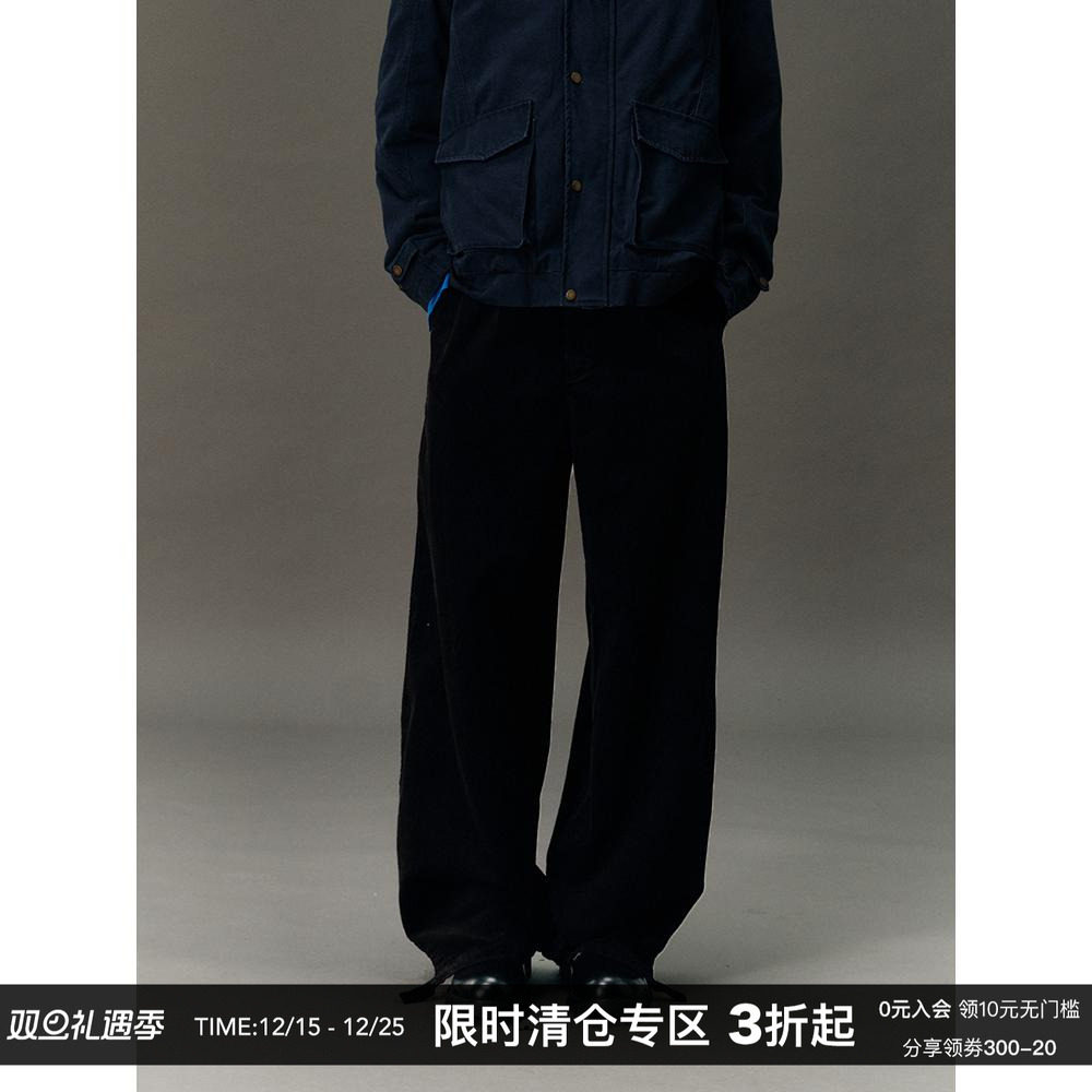 CountryMoment直筒灯芯绒休闲裤