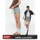 骑行运动健身休闲裤 CountryMoment 短裤 女夏美式 420G高弹热裤 修身