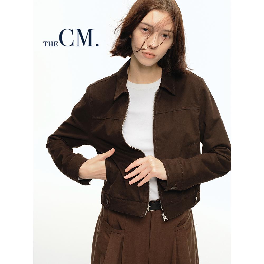 CountryMoment 复古正肩修身小版型开衫夹克男女Cleanfit短款外套
