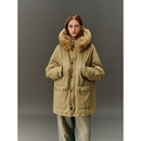 派克棉服男女加厚保暖连帽棉衣外套 大毛领工装 CountryMoment 冬季