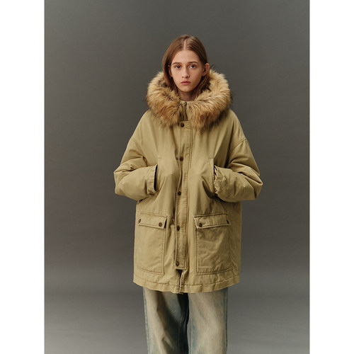 CountryMoment毛领派克服棉服