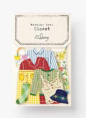 布几岛韩国授权BOKI迷你手账贴纸素材包复古可爱杯子时钟宠物新品